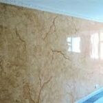 Estuco en paredes interiores